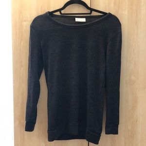 Charcoal knit